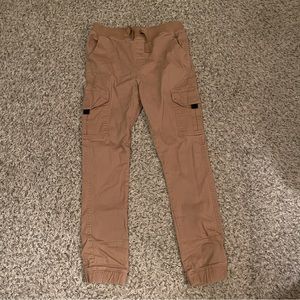 Khaki joggers